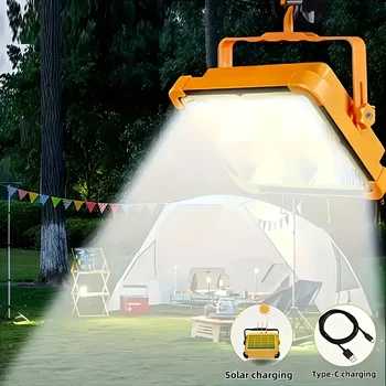 Solar-Arbeitsleuchte für den Außenbereich, LED-Solarleuchte für den Außenbereich, wasserdicht, Gartenleuchte
