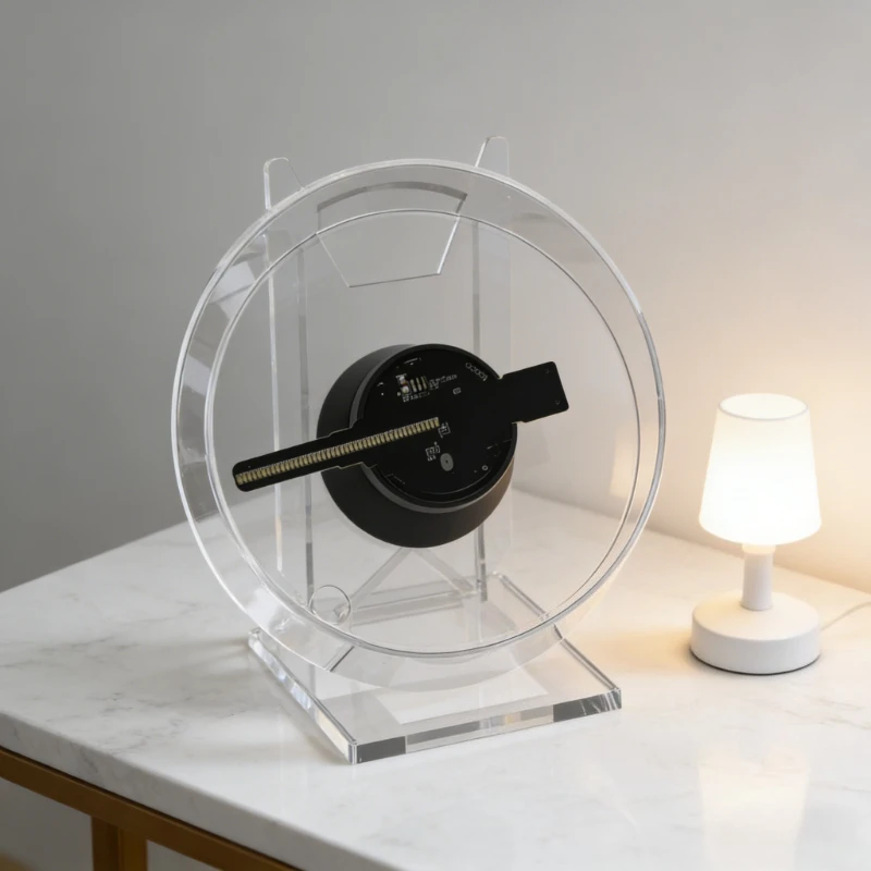 Mini 3D Holographischer Projektor-Lüfter Desktop LED