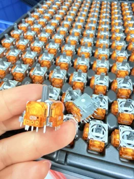 Ginfull TMR Elektromagnetischer Joystick für PS4 PS5 XBOX Switch Pro GamePad TMR 3D Analog-Controller Rocker