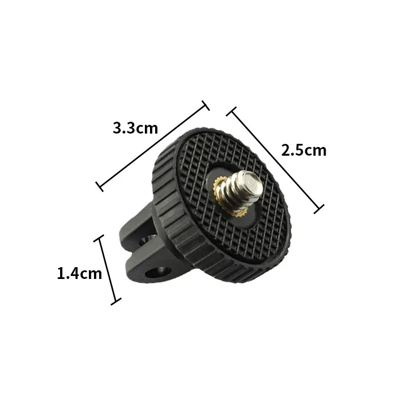 1/4 Zoll Schraube Stativ Adapter 360 Rotierenden Halterung – Bild 3