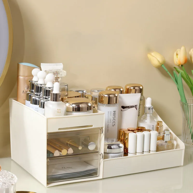 1PCS Kosmetik Organizer Desktop-Organizer Regal Schlafsaal – Bild 5
