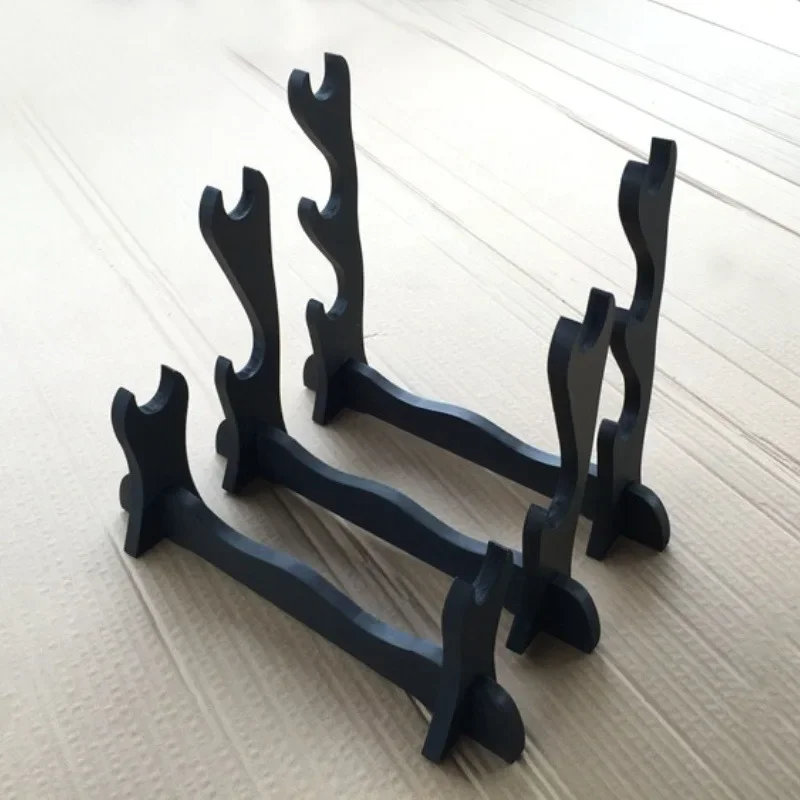 Stehen Katana Lagerung Regale Holz Schwert Rack Boden Saber – Bild 2