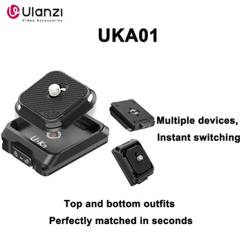 Ulanzi Uka01 Quick Mount Kit Kamera Quick Plate Stabilisator Stativ Quick Release Basis