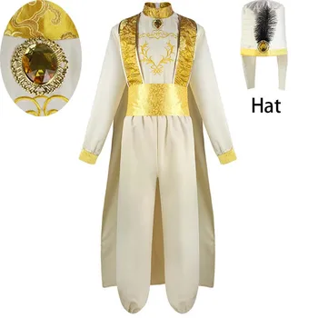 Erwachsene Arabischer Prinz Cosplay Kostüm Märchen Magie Wunderbare Lampe Arabischer Prinz Outfits