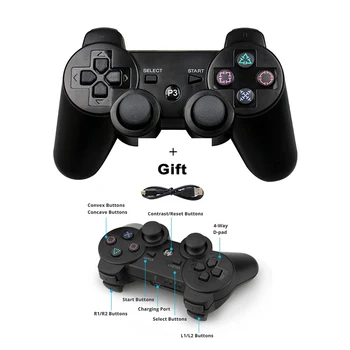 Controller unterstützt Bluetooth für PC, Playstation 3, Joypad, kabelloser Gamepad für Play Station 3