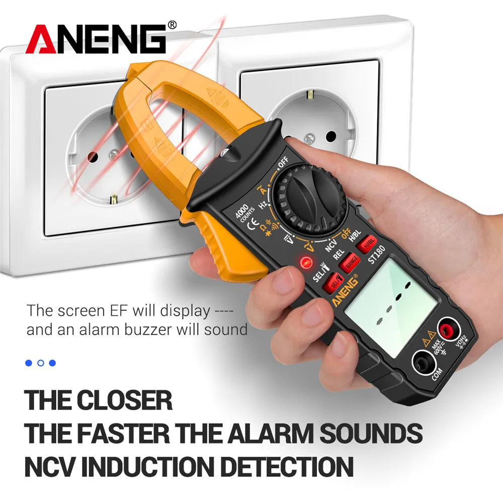 ANENG ST180 AC-Strommesszange Digitales – Bild 6