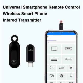 Handy-Fernbedienung Typ C für iPhone IR Blasters Adapter Universal IR Infrarot Smart Remote für TV Klimaanlage