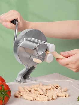 Pizzathome Cavatelli Maker Maschine Nudelmaschine Leicht zu reinigende Rollen macht authentische Gnocchi