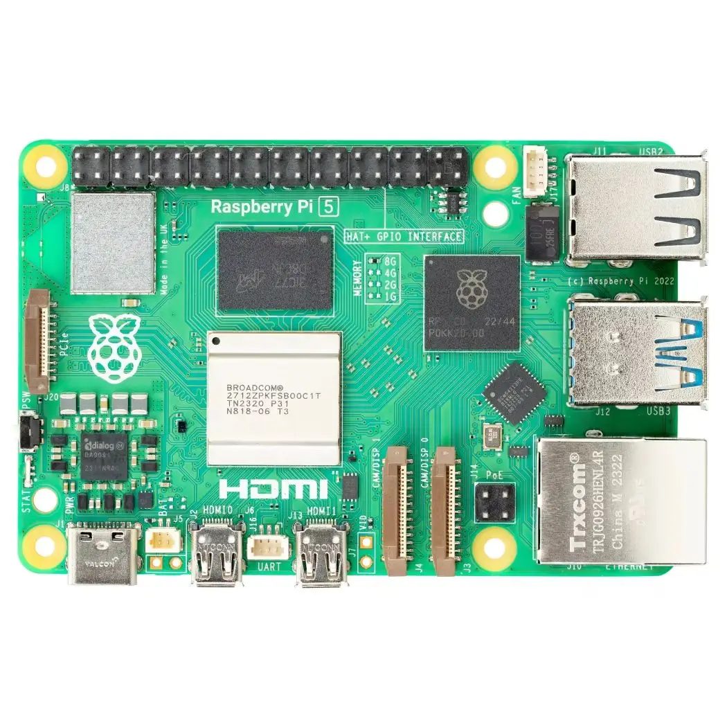 Raspberry Pi 5 4GB/8GB Basis-Kit US/UK/EU Stromversorgung | – Bild 2
