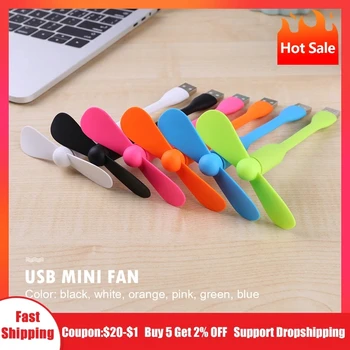 Mini USB Ventilator, flexibel biegsam, für Powerbank und Laptop