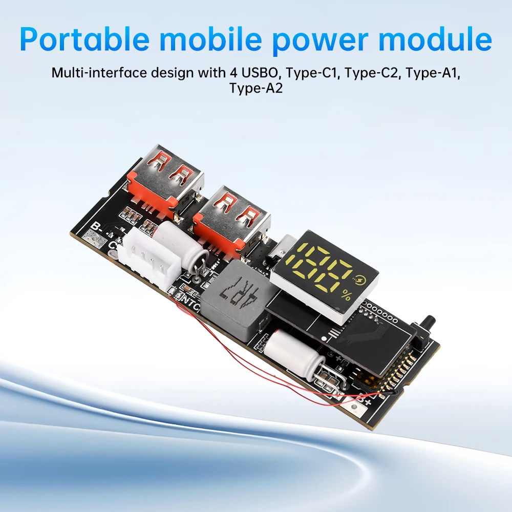 3S 4S 5S 65W 100W Power Bank Dual Typ-C Bidirektionales – Bild 5