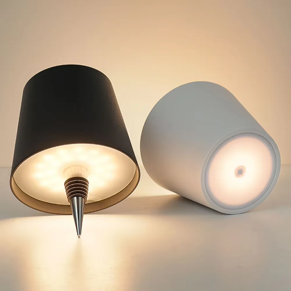 Drahtlose Weinflaschenlampe Typ C Lade Touch Control – Bild 3