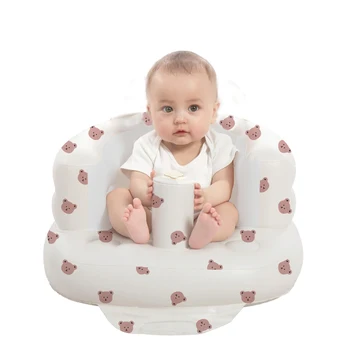 Aufblasbarer Babysitz für Babys von 3-36 Monaten, integriertes Luftpumpen-Kinder-Babysofa, Bugsitz