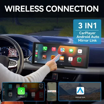 Universelles tragbares Carplay für den Autobildschirm, kabellose Carplay-Bildschirm, kabellose Autoradio
