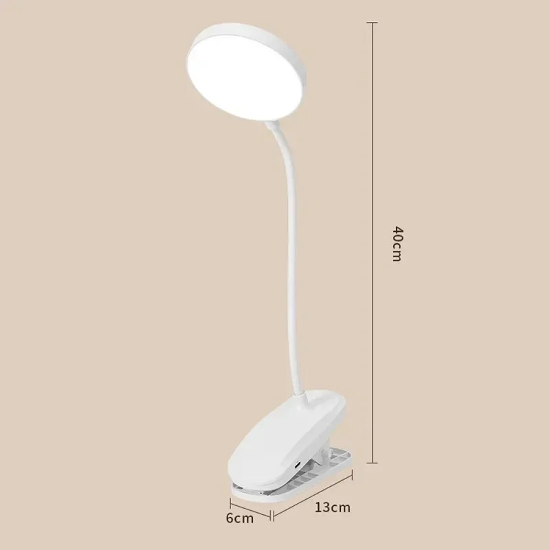 LED-Tischlampe, USB wiederaufladbar, Nachtlicht mit – Bild 5