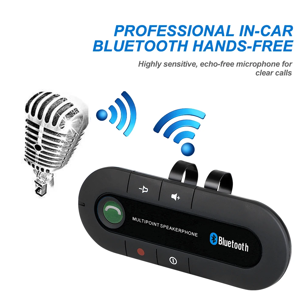 Bluetooth Lautsprecher Freisprecheinrichtung Car Kit – Bild 5
