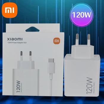 120W Ladegerät Turbo-Schnellladung EU/US Hypercharge-Adapter für Xiaomi Redmi Note 11 12 13 Pro Plus 5G Mi 14