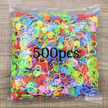 Mix Farbe Kunststoff Harz Kleine Clip Locking Stich Marker Häkeln Latch Stricken Werkzeuge Nadel Clip Haken