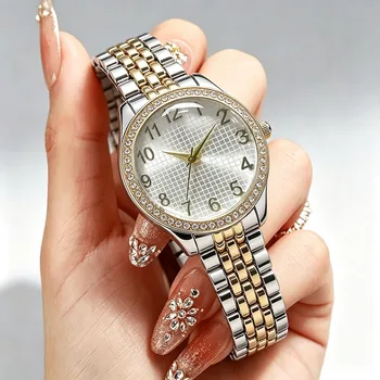 Modische, schlichte und einzigartige Damenarmbanduhr, frisch und elegant, geeignet für Reisen im Freien