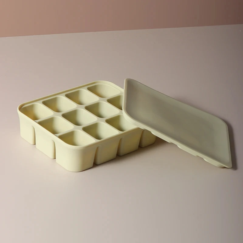 12-Gitter-Eiswürfelform, Silikon-Eiswürfelform, quadratische – Bild 4