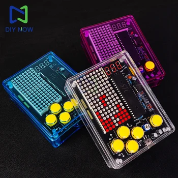 7-Pixel-Spielekonsole, elektronische DIY-Kits, Muyu Handheld 51, Single-Chip-Computer, DIY-Schweißübungsteile