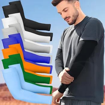 7 Paar atmungsaktive Armstulpen zum Schutz vor Sonneneinstrahlung, unisex, geeignet für Outdoor-Sportarten wie