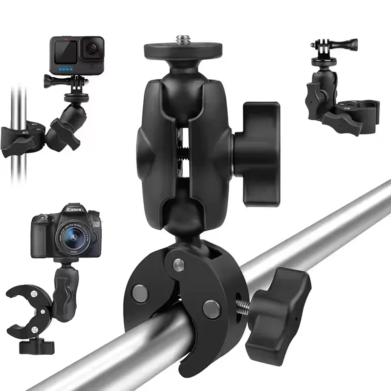Radfahren Motorrad Clip Quick Release Magic Arm 360 ° – Bild 4