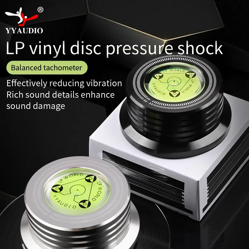 YYAUDIO Premium LP Plattenspieler-Stabilisator – legierter – Bild 2