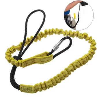 Sicherheits-Bungee-Gurt mit Karabinerhaken, Kletter- und Arbeitsseil, Absturzsicherungsseil, Zubehör