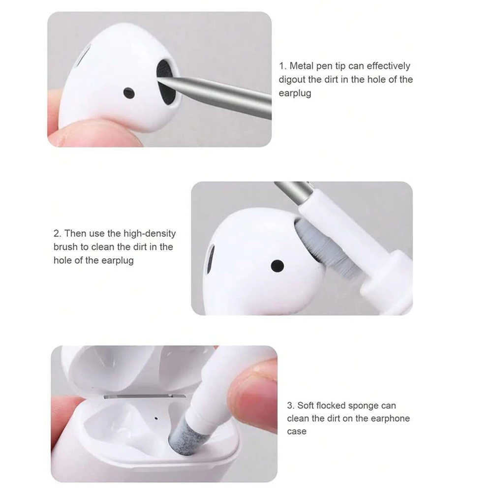 Kopfhörer Reinigungsstift Airpods Pro Reinigungsbürste – Bild 3