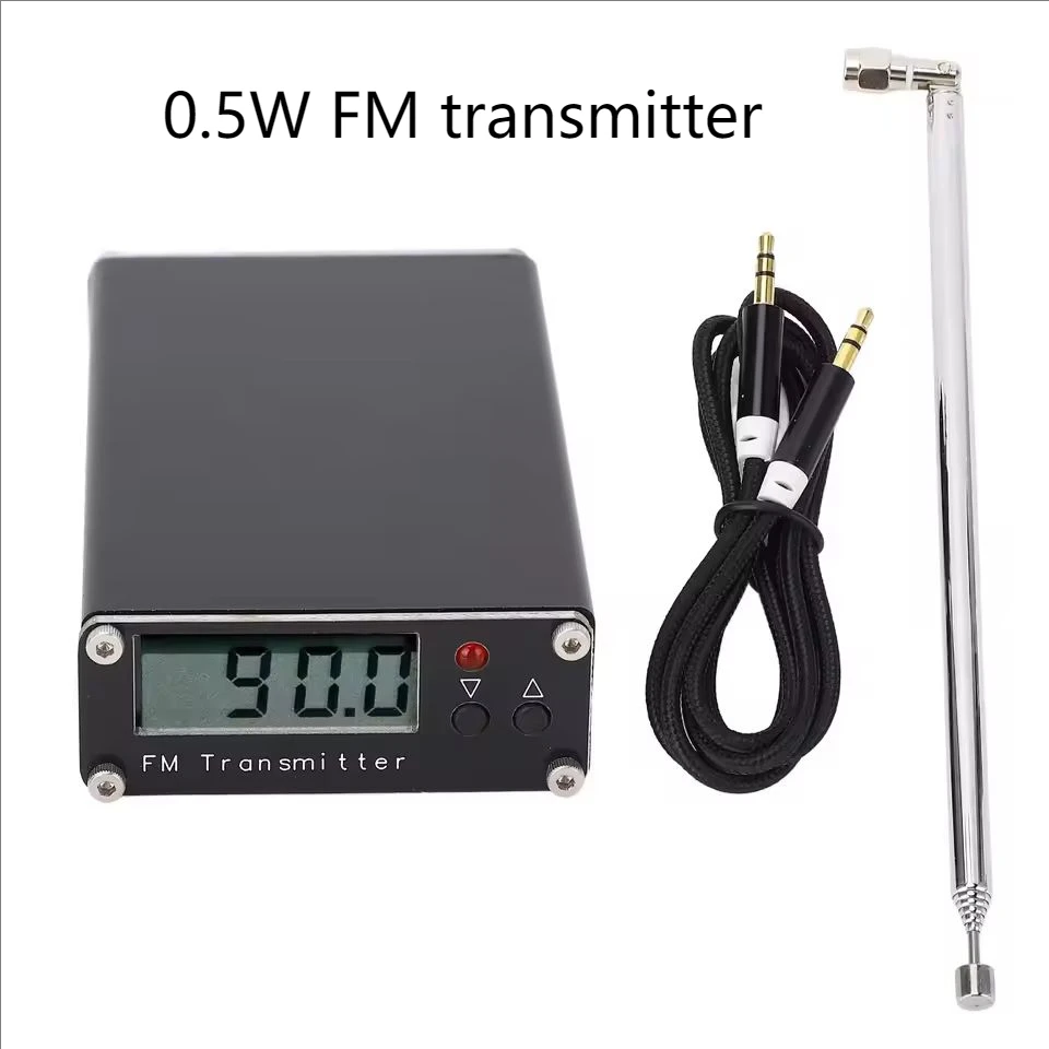 2000M 0,5W FM-Sender 76-108Mhz mit Digitalanzeige