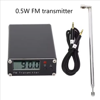 2000M 0,5W FM-Sender 76-108Mhz mit Digitalanzeige FM-Stereoübertragung TYPE-C USB für Kirchen