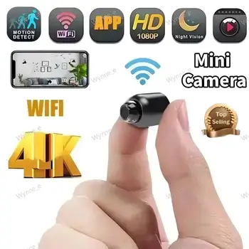1080P HD Mini WLAN Drahtlose Sicherheitskamera Infrarot-Nachtsicht Bewegungserkennung Innen-Überwachungskamera