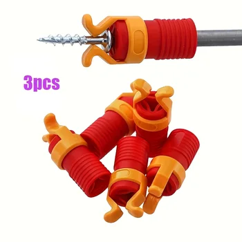 Universal Schraubendreher Bit Halter Klemme Schraube Fixateur Holzbearbeitung Werkzeug Schraube (3 Stück)