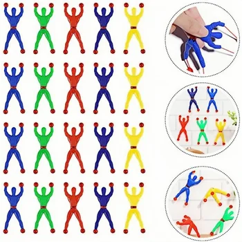 Neuheit Klebrige Wand Klettern Kletterer Männer Kinder Junge Geburtstag Party Favors Liefert Pinata Füllstoffe