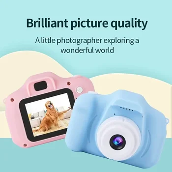Schöne X2 Kinder Mini Digital Kamera Kann Bilder Video Kleine Kamera Fotografie Kinder Geburtstag Geschenk