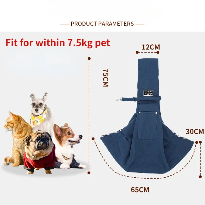 Komfortable Hundetasche Haustier-Umhängetasche Outdoor-Reise – Bild 2