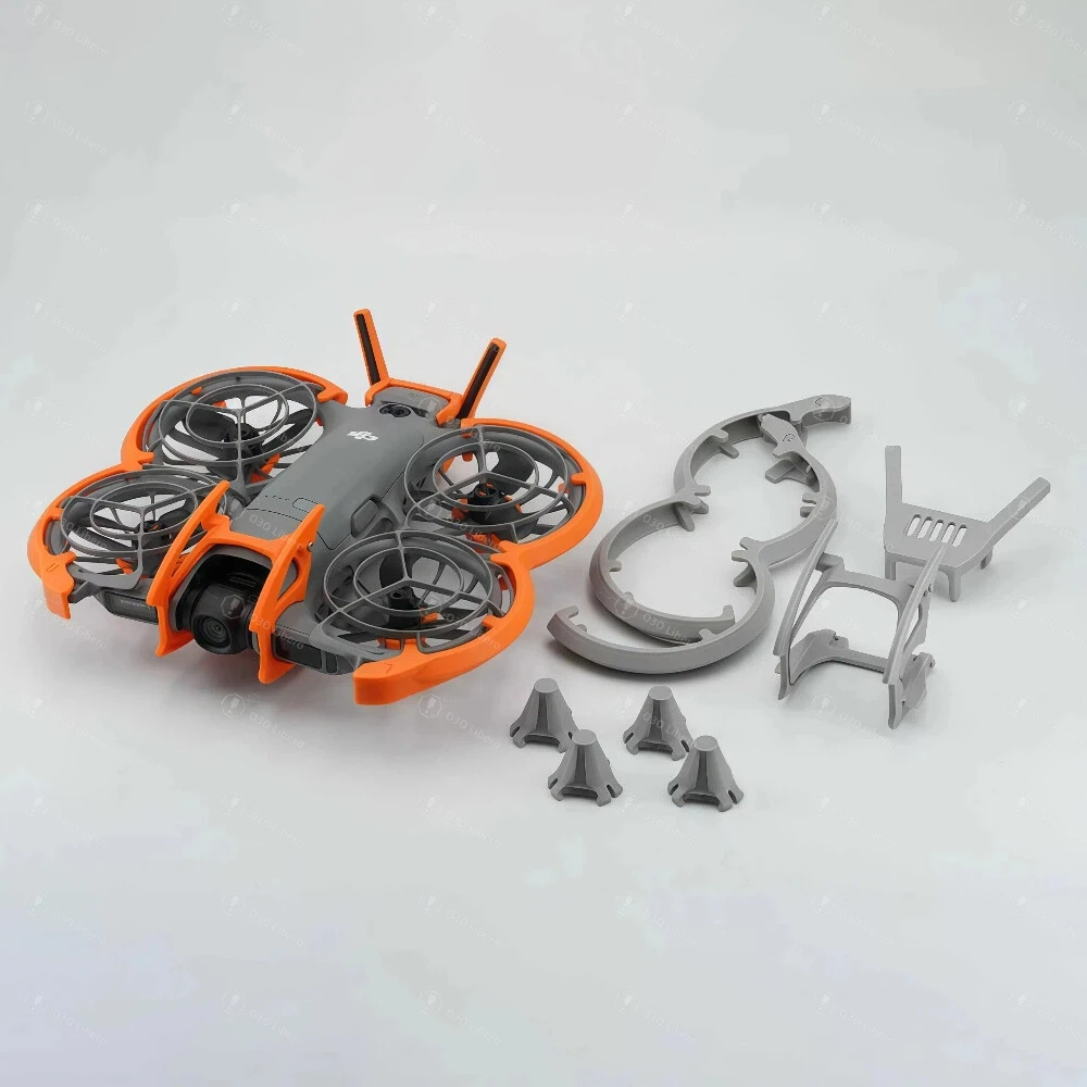 3D druck 4 in 1Für DJI NEO 2 Anti-Kollision Schutz Stoßstange