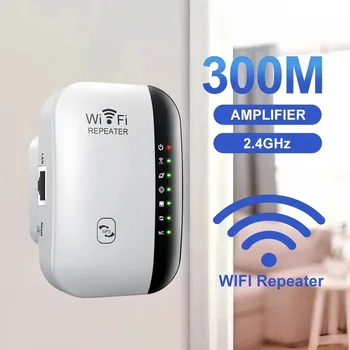 300Mbps WIFI Repeater Remote Wi-Fi Verstärker 802,11 N WiFi Signal Booster Netzwerk Verstärker Für Home/Office