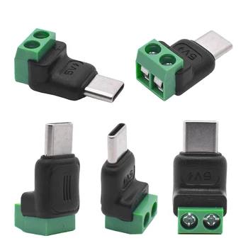 USB-C auf 2-Pin Schnellanschluss ohne Löten, 5er-Set, für DIY