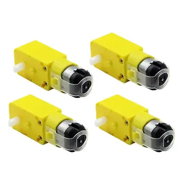 TT Motor Smart Auto Roboter Getriebe Motor Für Arduino DC 3V-6V DC Getriebe Motor Intelligente Auto Chassis