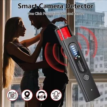 Versteckte Kamera-Detektor Anti-Spionage Auto GPS-Tracker Abhörgerät Bug RF Drahtloser Allsignal-Scanner