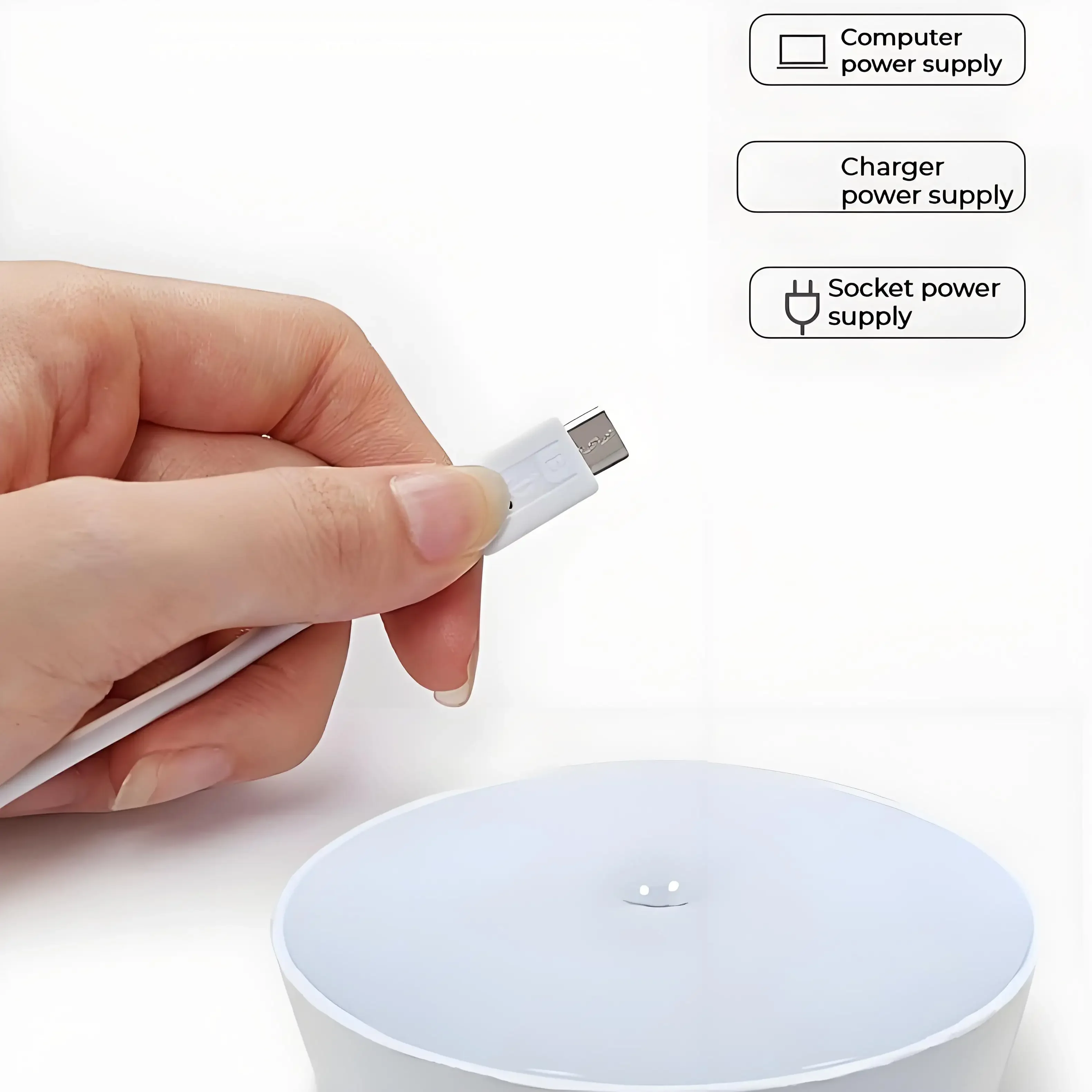 2 stücke LED Smart Menschlichen Körper Sensor Nacht Lampe – Bild 5