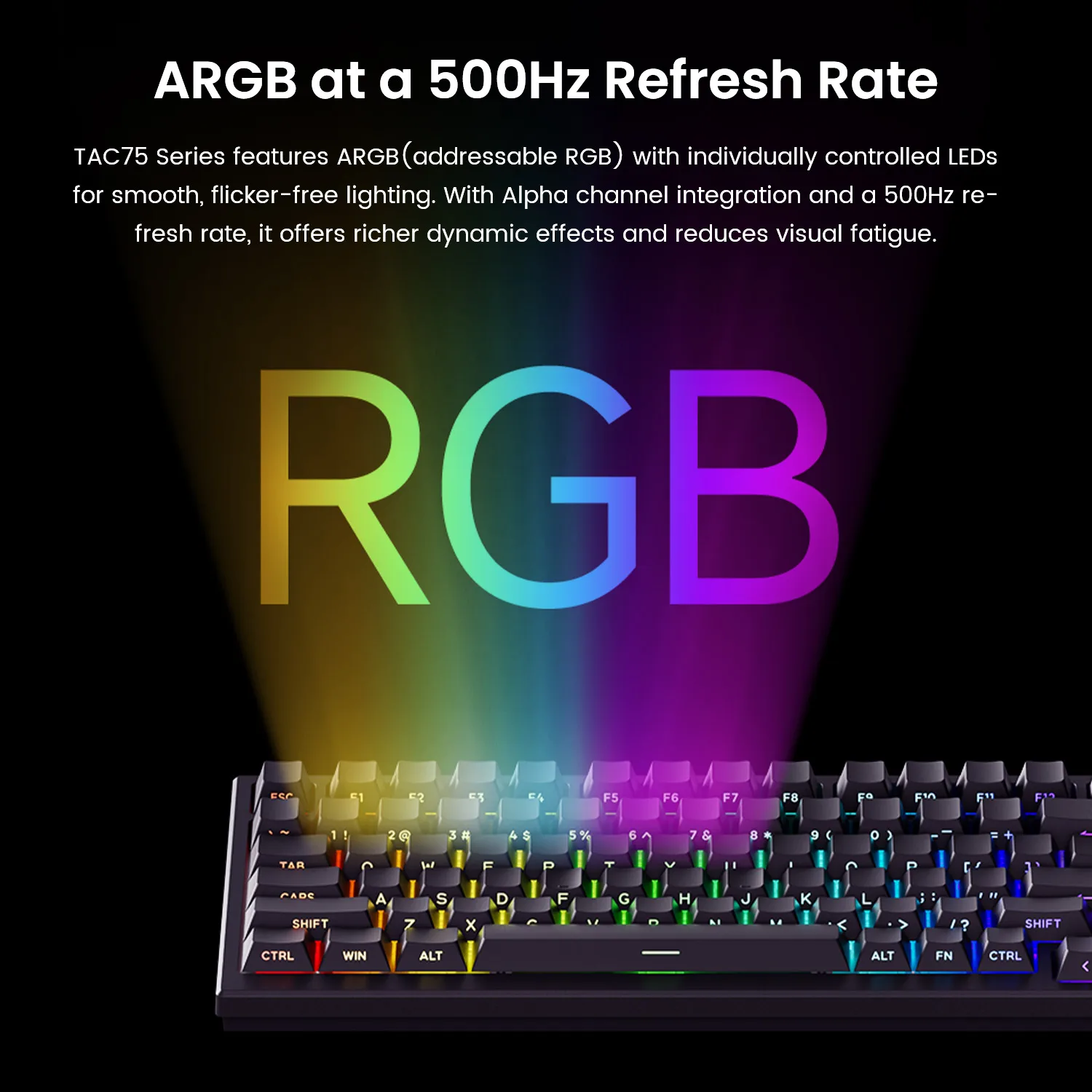AKKO TAC75 HE Magnetschalter-Tastatur 75 % Gaming-Tastaturen – Bild 5