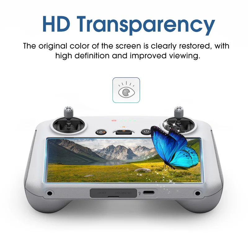 1-3Pcs Gehärtetem Glas Für DJI Mini 3 4 5 PRO RC RC2 – Bild 5