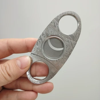 Klassischer Edelstahl-Zigarrenschneider Scharfes Manuelles Werkzeug Premium Raucherzubehör Ideales
