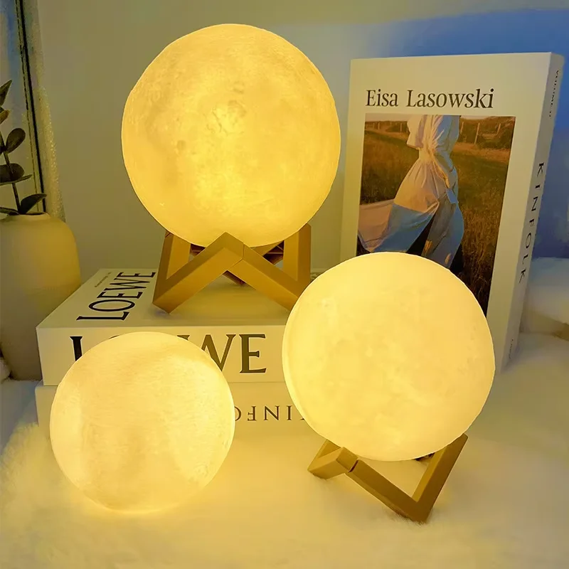 Buchlicht LED Mondlicht Galaxie Licht, Mond Nachtlicht – Bild 3