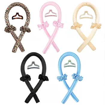 Heizungslose Locks tange heizungslose Haar locken Stirnband machen Haar weich glänzende Locken wickler Friseur