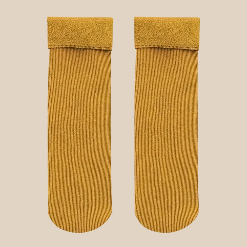 4 Paar Winter-warme, solide Damensocken, verdickte – Bild 5