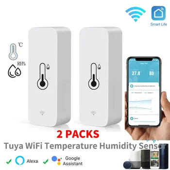 Tuya Smart Temperatur Und Feuchtigkeit Sensor APP Remote Monitor Für Smart Home SmartLife Arbeit Mit Alexa